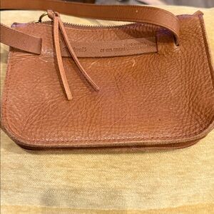 Madewell Brown Leather Pouch 100% geniune leather